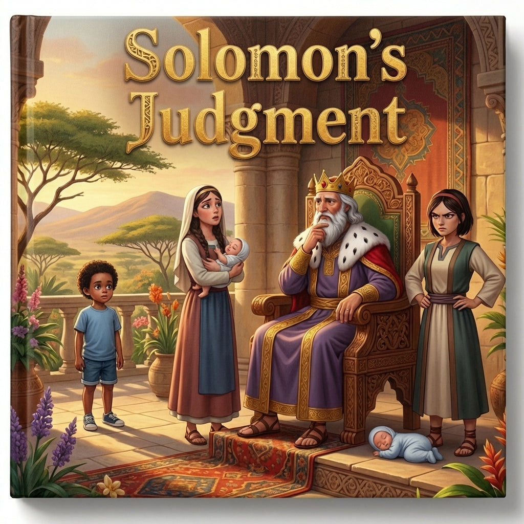 Solomon's Judgment Book Mockup