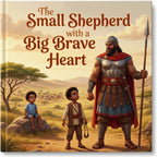 The Small Shepherd with a Big Brave Heart Book Mockup