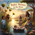 Baby Moses in the River Book Mockup