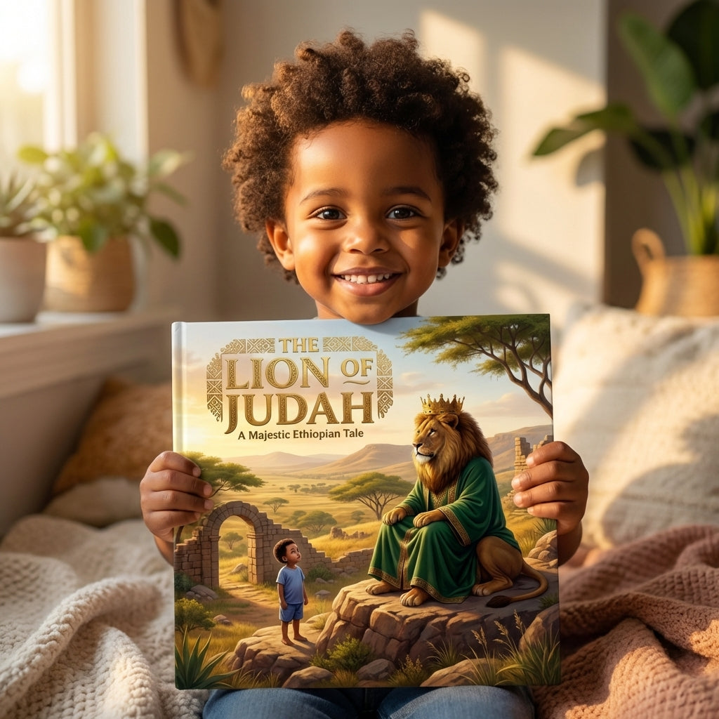 The Lion of Judah - Child Holding Book